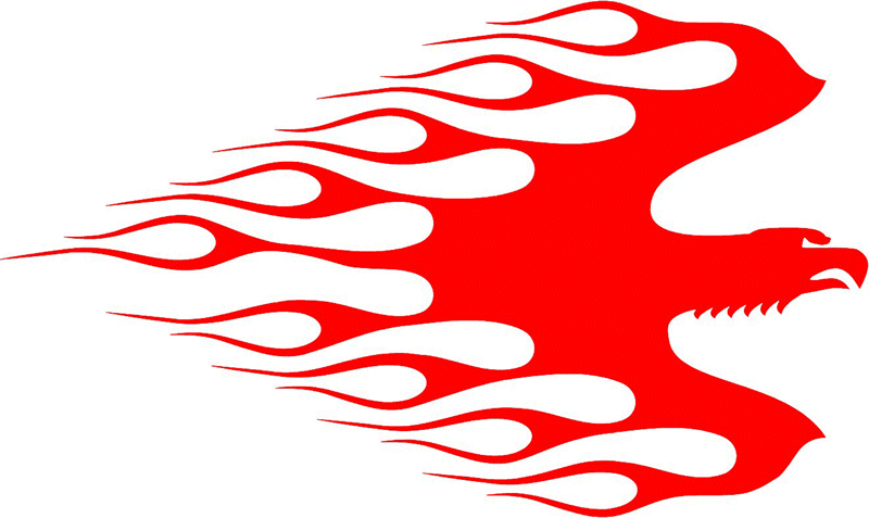 exclusive_16 Exclusive Flames Graphic Flame Decal