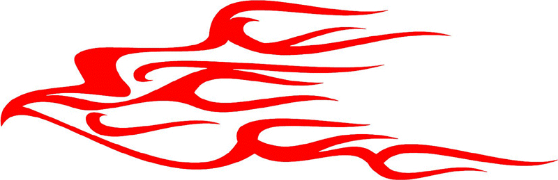 exclusive_17 Exclusive Flames Graphic Flame Decal