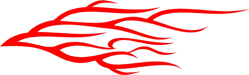 exclusive_19 Exclusive Flames Graphic Flame Decal