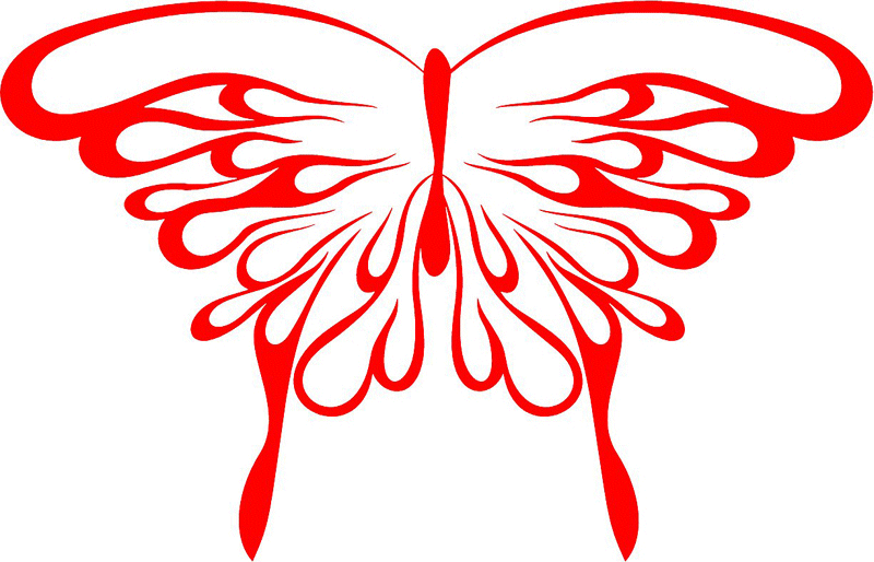 exclusive_20 Exclusive Flames Graphic Flame Decal