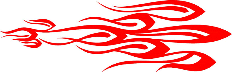 exclusive_22 Exclusive Flames Graphic Flame Decal