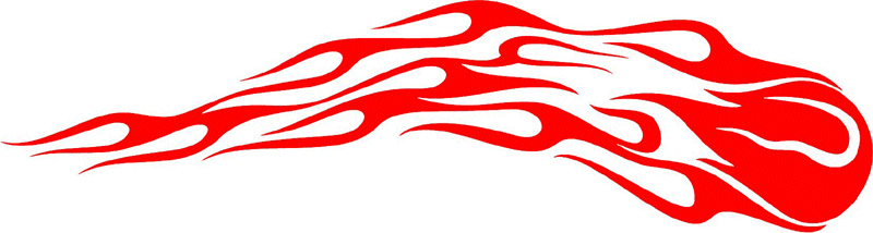 exclusive_23 Exclusive Flames Graphic Flame Decal