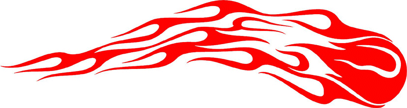exclusive_26 Exclusive Flames Graphic Flame Decal