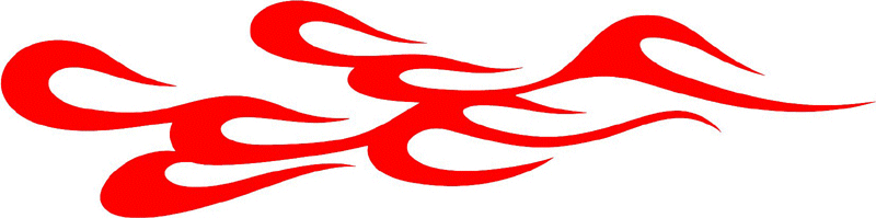 exclusive_28 Exclusive Flames Graphic Flame Decal
