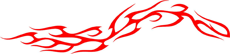 exclusive_31 Exclusive Flames Graphic Flame Decal