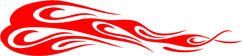 exclusive_37 Exclusive Flames Graphic Flame Decal