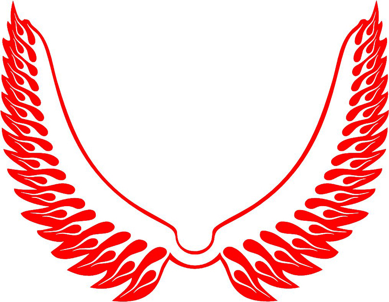 exclusive_49 Exclusive Flames Graphic Flame Decal