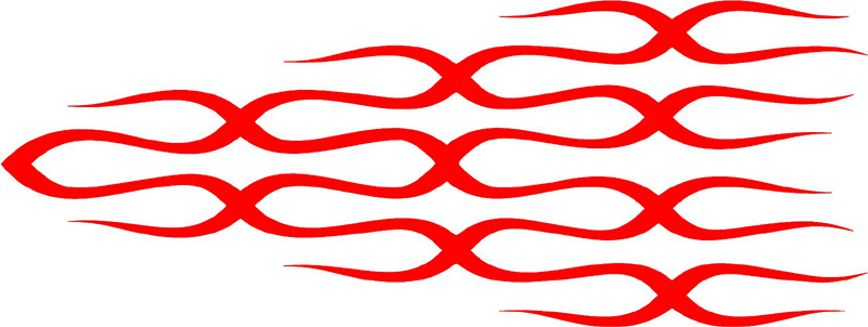 exclusive_50 Exclusive Flames Graphic Flame Decal