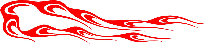 exclusive_51 Exclusive Flames Graphic Flame Decal