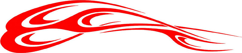 exclusive_58 Exclusive Flames Graphic Flame Decal