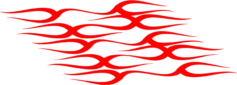 exclusive_60 Exclusive Flames Graphic Flame Decal