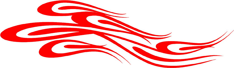 exclusive_62 Exclusive Flames Graphic Flame Decal