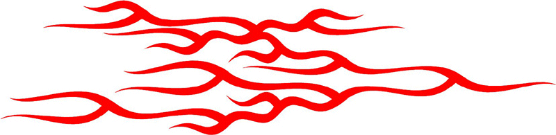 exclusive_65 Exclusive Flames Graphic Flame Decal