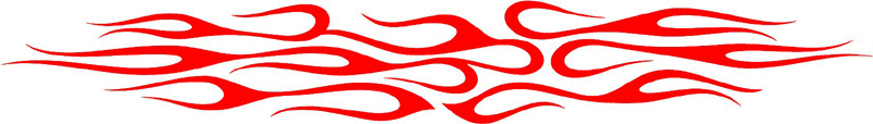 exclusive_80 Exclusive Flames Graphic Flame Decal