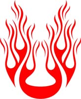 Hood Flame Stripe List