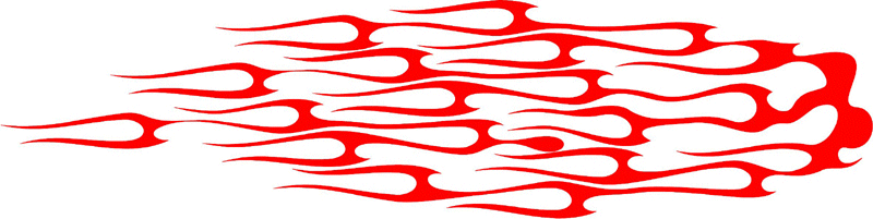large_13 Large Flame Graphic Flame Decal