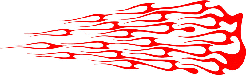 large_17 Large Flame Graphic Flame Decal