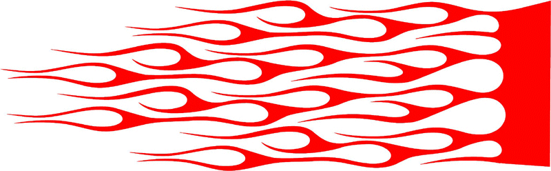 large_19 Large Flame Graphic Flame Decal