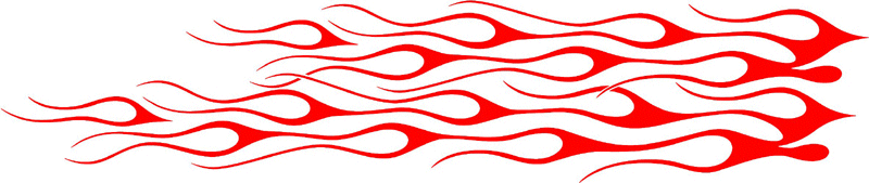 large_20 Large Flame Graphic Flame Decal