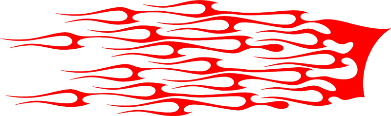 large_22 Large Flame Graphic Flame Decal