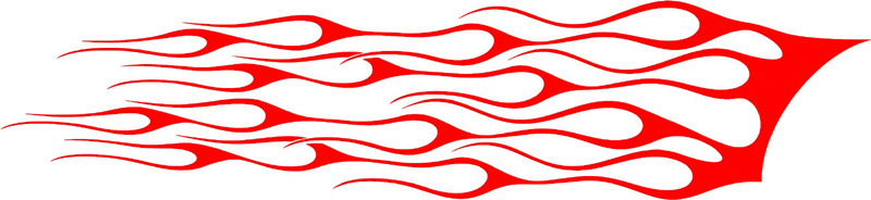 large_23 Large Flame Graphic Flame Decal