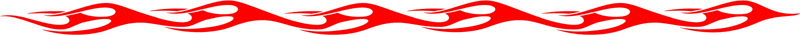 long_008 Long Flame Graphic Flame Decal