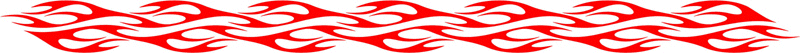 long_020 Long Flame Graphic Flame Decal