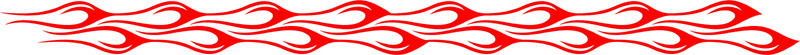 long_026 Long Flame Graphic Flame Decal