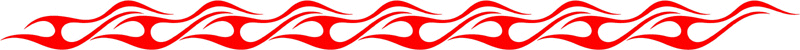 long_048 Long Flame Graphic Flame Decal