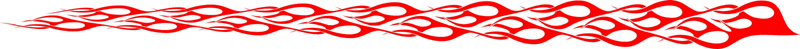 long_051 Long Flame Graphic Flame Decal