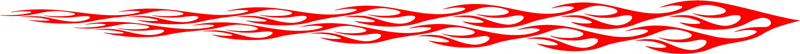 long_052 Long Flame Graphic Flame Decal