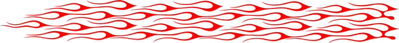long_053 Long Flame Graphic Flame Decal