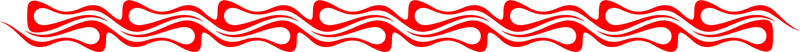 long_058 Long Flame Graphic Flame Decal