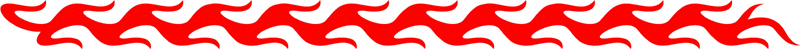 long_075 Long Flame Graphic Flame Decal