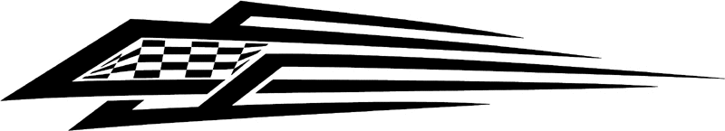 rt_042 Racing Tribal Graphic Flame Decal