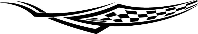 rt_071 Racing Tribal Graphic Flame Decal