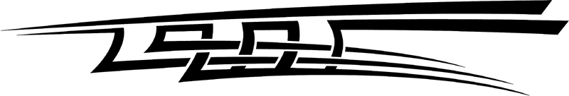 st_022 Speed Tribal Graphic Flame Decal