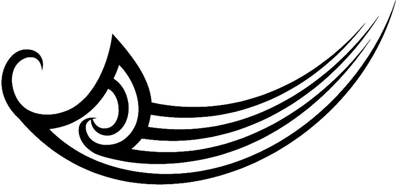 vt1_019 Automotive Tribal Graphic Flame Decal