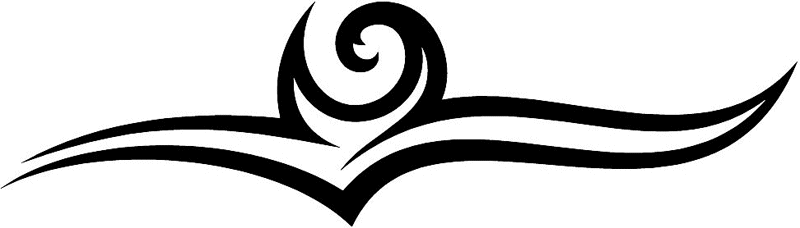 vt1_026 Automotive Tribal Graphic Flame Decal