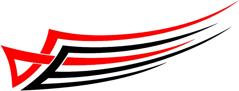 vt1_075 Automotive Tribal Graphic Flame Decal