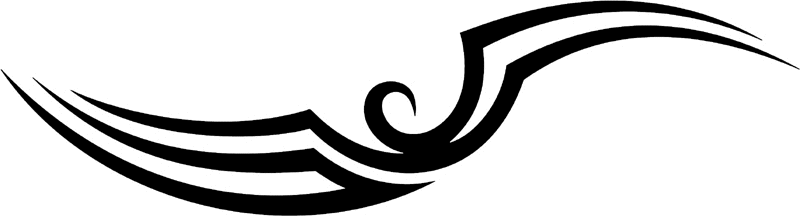 vt2_005 Automotive Tribal Graphic Flame Decal