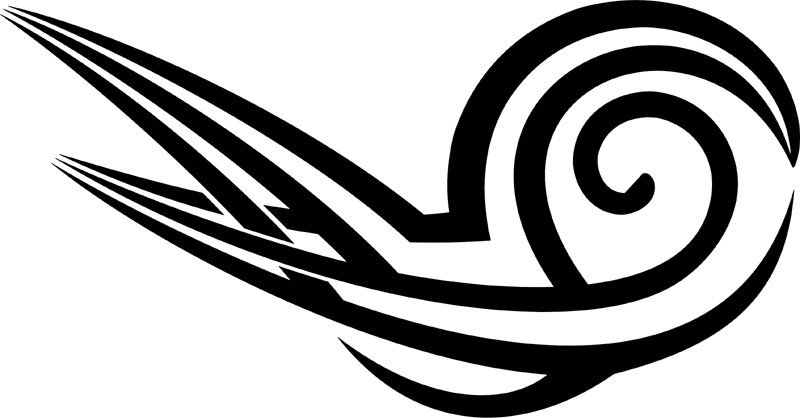 vt2_045 Automotive Tribal Graphic Flame Decal