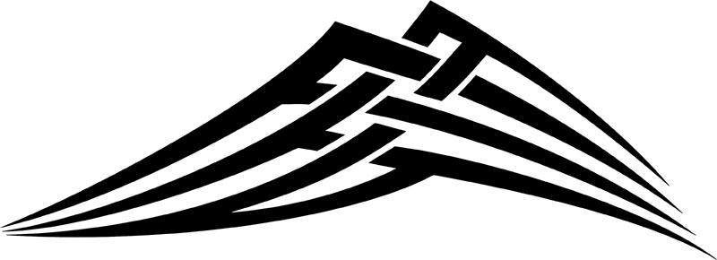 vt2_056 Automotive Tribal Graphic Flame Decal