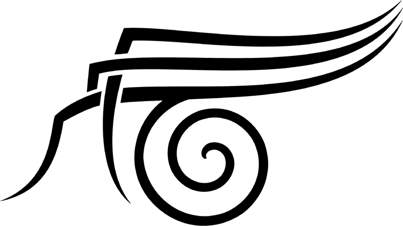 vt2_065 Automotive Tribal Graphic Flame Decal