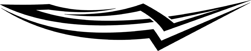 vt2_079 Automotive Tribal Graphic Flame Decal