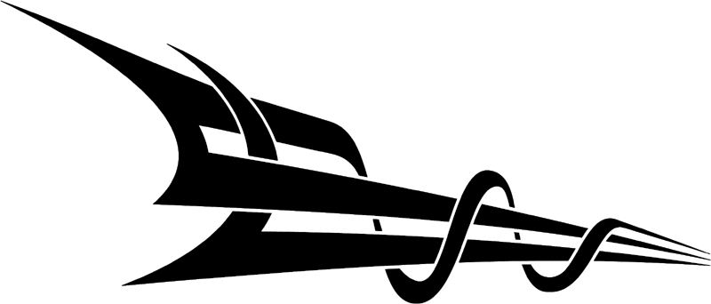 vt2_082 Automotive Tribal Graphic Flame Decal