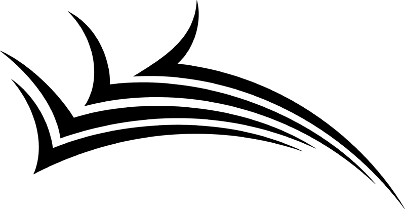 vt2_090 Automotive Tribal Graphic Flame Decal