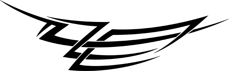 vt2_117 Automotive Tribal Graphic Flame Decal