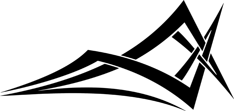 vt2_125 Automotive Tribal Graphic Flame Decal