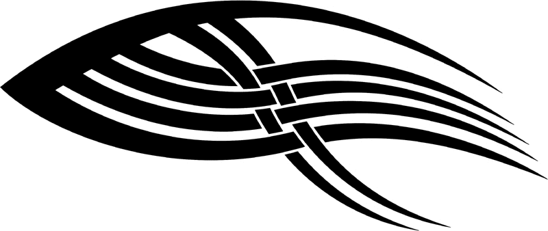 vt2_137 Automotive Tribal Graphic Flame Decal